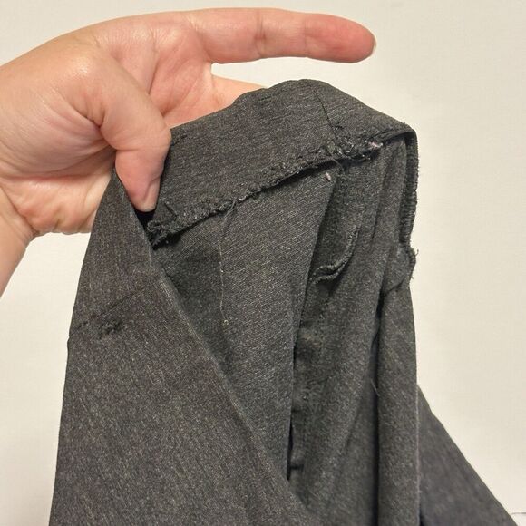 J Jill Womens Ponte Slim Leg Pants Size 4X Gray Flat Front Pockets Pull On - Picture 6 of 6